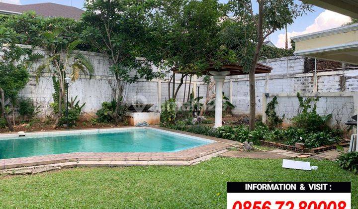 RUMAH di Jl KEMANG TERUSAN, JAKSEL (dgn SWIMMING POOL) 2