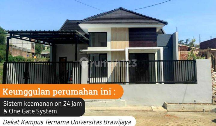 rumah minimalis mewah joyo agung dekat kampus unibra kota malang 2