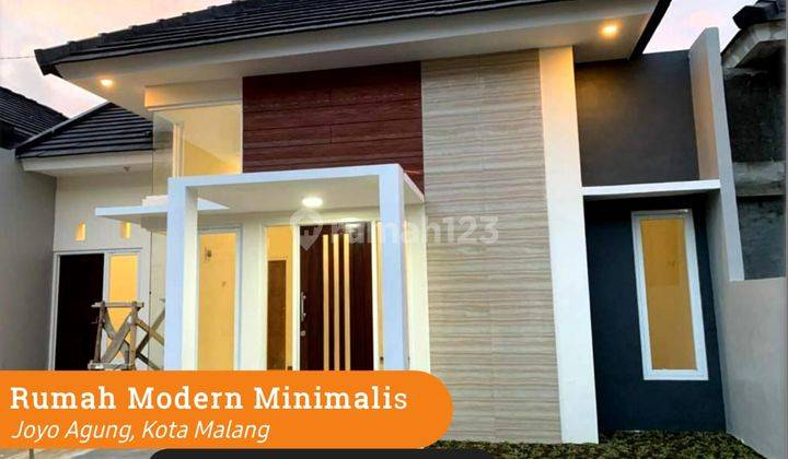 rumah minimalis mewah joyo agung dekat kampus unibra kota malang 1