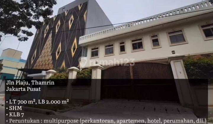 Rumah Mewah di jalan Plaju Thamrin 8 KT luas 693 m2 Furnished Jakarta Pusat 1