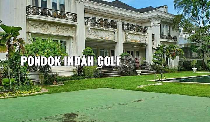 Elegant Luxury House with Golf Course View in Pondok Indah, South Jakarta