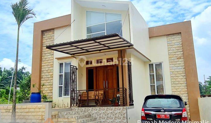 rumah strategis nuansa villa murah kota malang 1