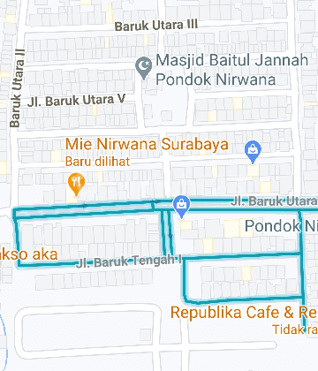 rumah jalan kembar dibaruk utara 1