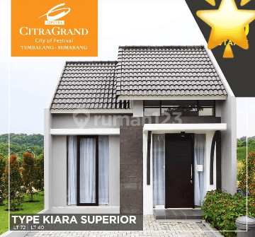 Rumah dengan konsep minimalis kolonial di Perumahan Citragrand 2
