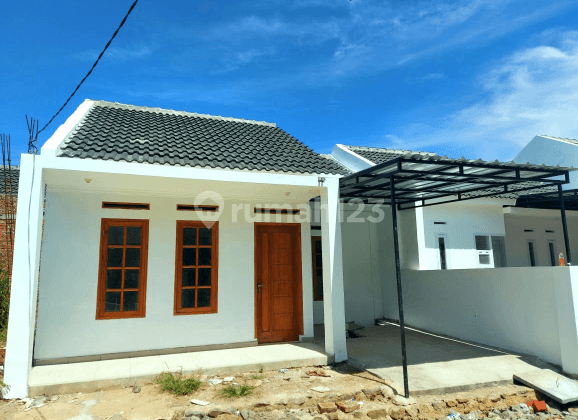 Rumah asri minimalis syariah 100% bebas banjir 2