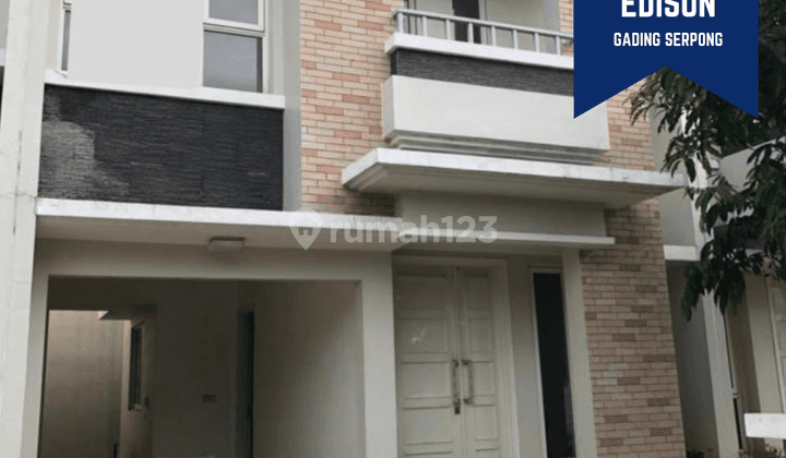 MURAH! Rumah di Gading Serpong Cluster Edison Gading Serpong 1