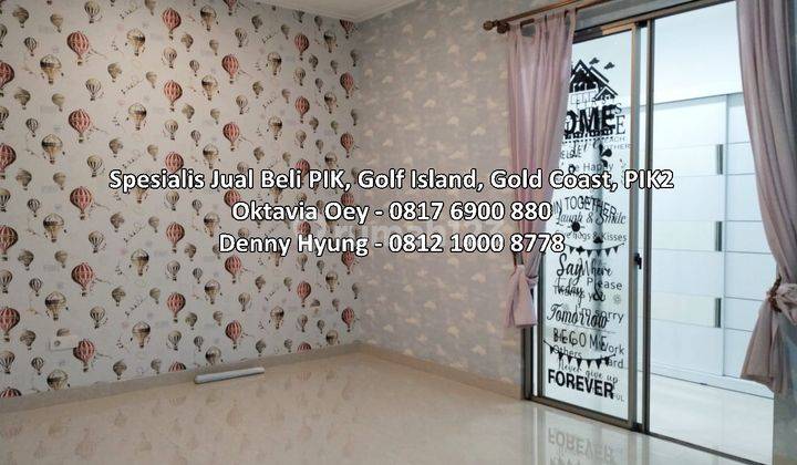 Rumah Golf Island 10x15, Semi Furnished, Renov 2