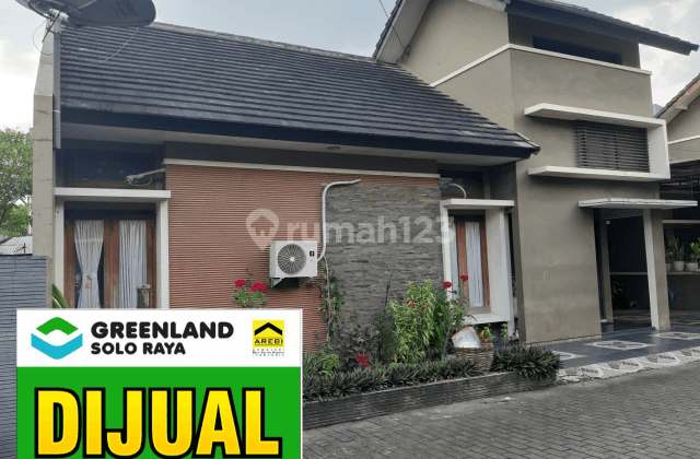 RUMAH APIK LUAS DI CLUSTER GENTAN SOLO 1