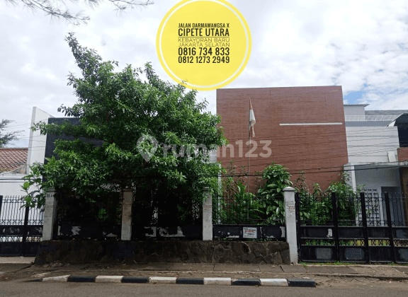 Ambil Cepat!! TerMURAH Rumah Kantor Jl Darmawangsa X Cipete Lt526m2 Kebayoran Baru Jakarta Selatan 2