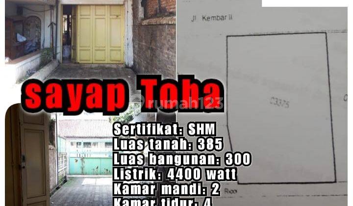 Rumah Nyaman Daerah Sayap Mohammad Toha Bandung 1