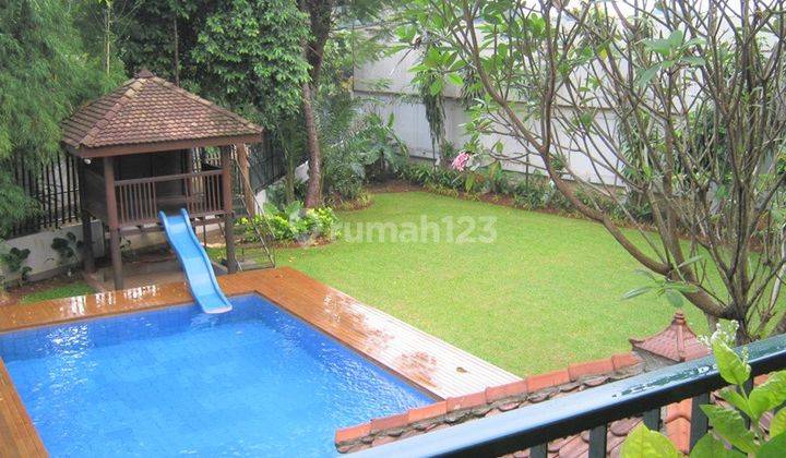 Spacious House with Lush Terracing Back Yard in Cipete, Jakarta Selatan 1