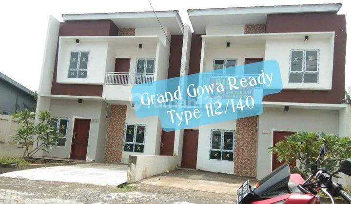 Rumah Mewah Cluster Dua Lantai Grand Gowa Property Type 120/140  2