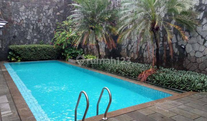 Rumah Dharmawangsa Residence 4BR Uk 750m2 Siap Huni Furnished Private Pool at Kebayoran Baru Jakarta Selatan 1