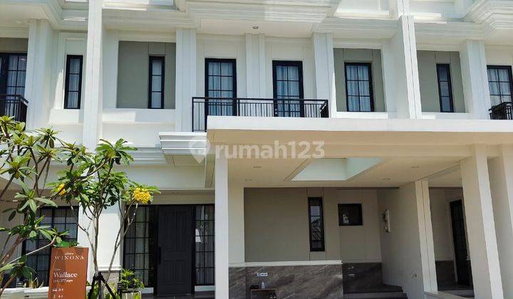 Rumah mewah 3lt semi furnish, lantai marmer dp 20% cicil 20% 1