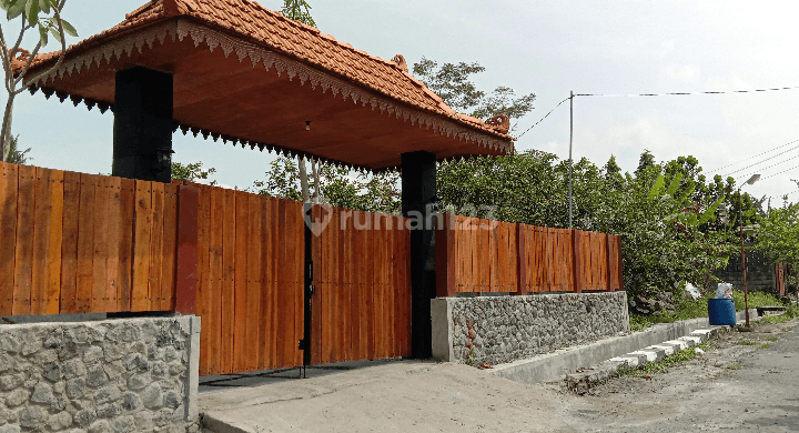 Rumah JOGLO MEWAH + KOLAM RENANG DI PAKEM 2