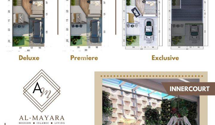 Rumah cantik baru cluster AL-MAYARA Khusus Muslim Dekat SMP IT Al bayinah 2