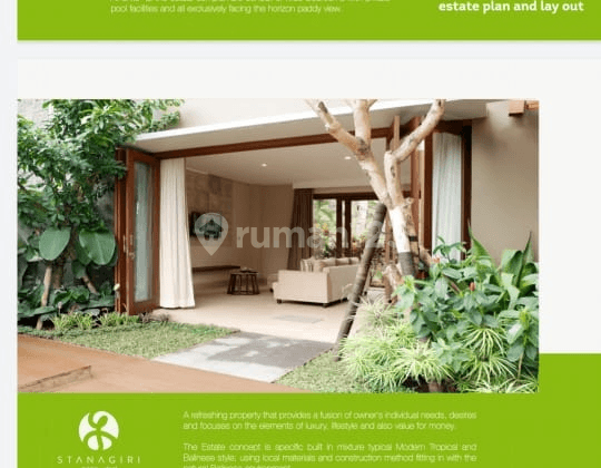 Dijual MURAH Villa Stanagiri Resort Ubud Bali Fullfurnished  2