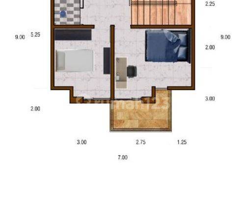 Rumah 2 Lantai Baru Di Malang Dekat Poros Suhat 2