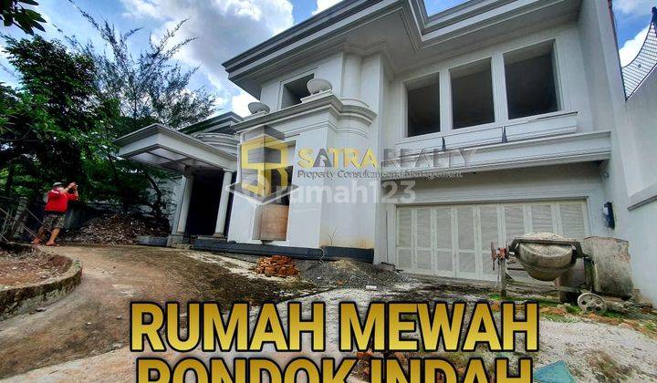 Rumah Mewah Brand New Pondok Indah Metro Alam JALAN SANGAT LEBAR ASRI TENANG 1