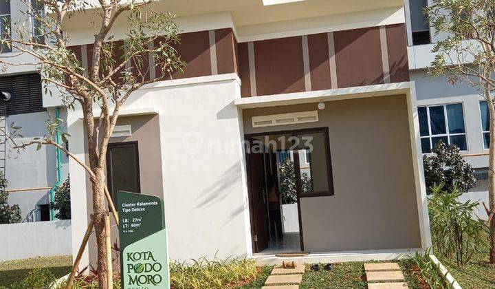 Rumah Kota Podomoro Tenjo Bogor Type 2BR Delux B Cluster Kalamenta 2