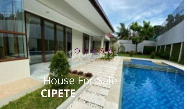 Minimalis dalam cluster / compoundns / town house Di cipete area - gandaria selatan 1