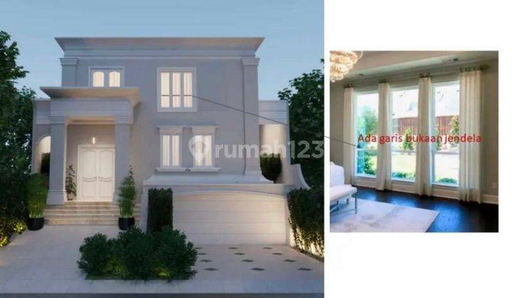 Rumah Full Renov Kolam Renang Beverly Golf Lippo Karawaci 1