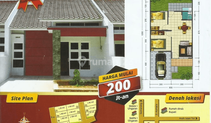 rumah minimalis pusat kota ungaran 2