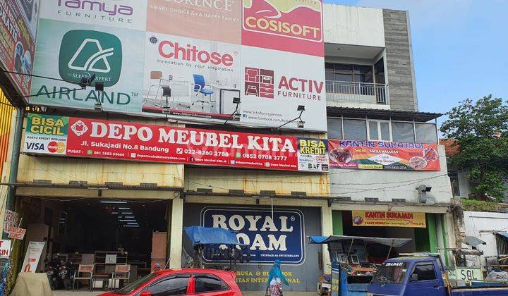 Disewakan Ruko 3 Lantai di Jalan Sukajadi Kota Bandung 1