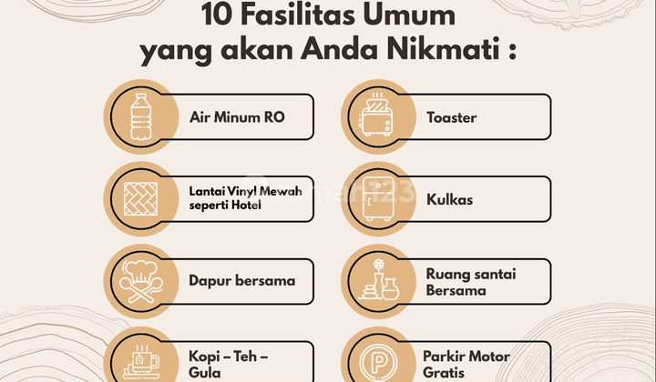 JARANG ADA KOST  DG ROI TINGGI 8-10%/ Tahun dkt Bandara Soetta dan Cengkareng Business Center 2