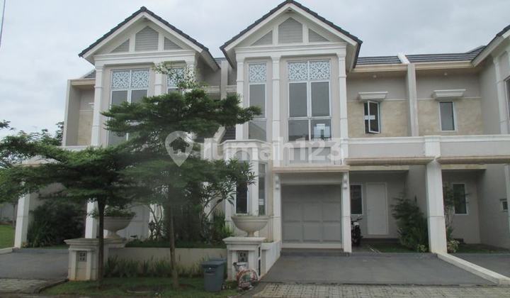 disewa min. 1 tahun rumah siap huni, murah strategis, di greenwich park cluster whitsand, bsd city
