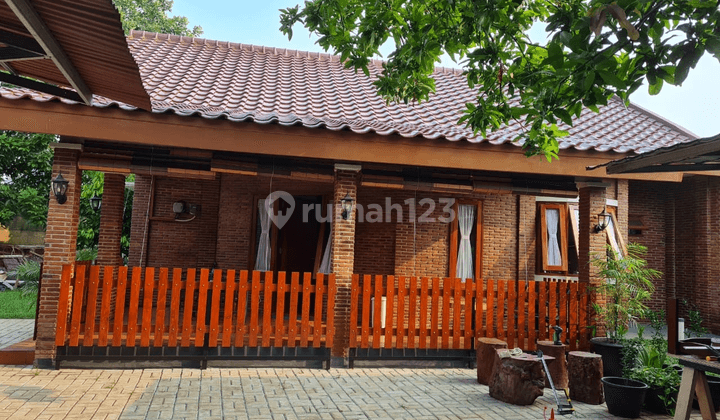 Rumah Etnik Tradisional Modern 10.5M Bintaro 1