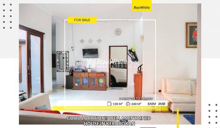 Good Location and Well Maintained House in Kerobokan close to Seminyak and Denpasar 1