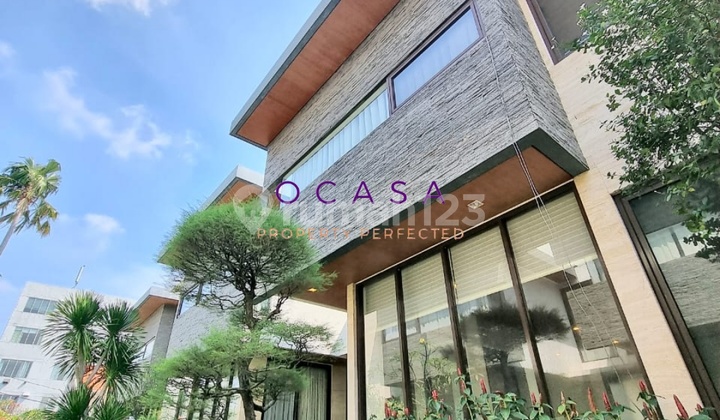 KEMANG DALAM TOWNHOUSE, HIGH SPEC, 3 LANTAI PLUS ROOFTOP, ADA PRIVATE POOL