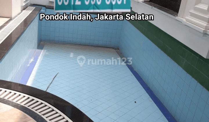 RUMAH MEWAH LT 544 M2 DI PONDOK INDAH, JAKARTA SELATAN, ADA KOLAM RENANG 2