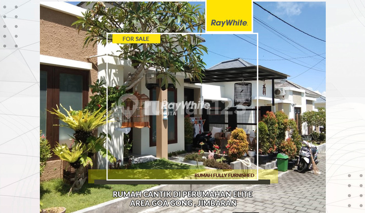 Rumah cantik di perumahan elite area Goa Gong