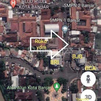 Rumah tinggal 1 lantai di pinggir jalan raya BKR Banjar Patroman dekat alun alun 2