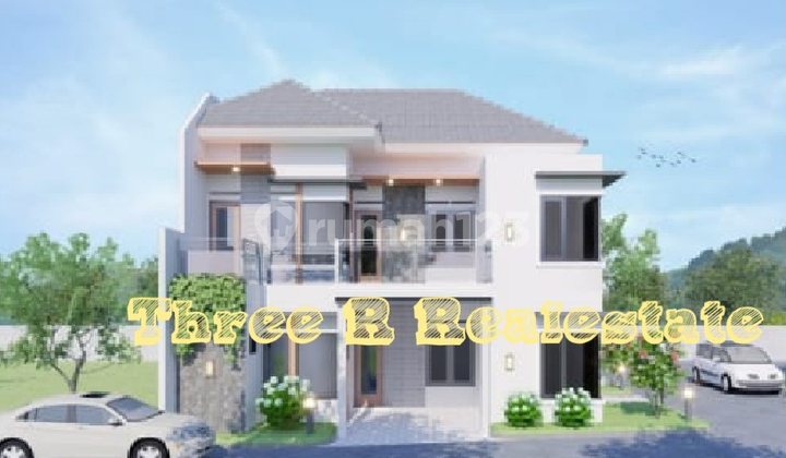 Rumah hunian mewah tingkat 2 lantai proses bangun di dekat Cengger Ayam 2