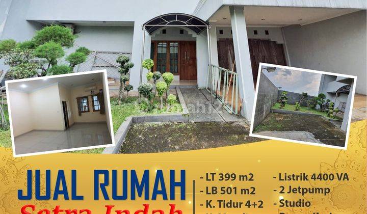 Turun Harga, Rumah Indah di Setra Indah, Bandung, Lb 501  1