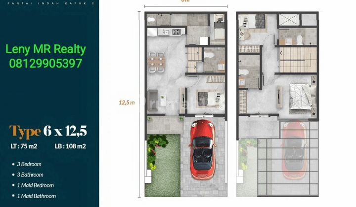 VILLA PASIR PUTIH 2 DI PANTAI INDAH KAPUK2, JAKARTA UTARA 1