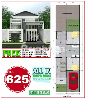 RUMAH MODERN MINIMALIS GUNUNGANYAR TAMBAK SISA 1 UNIT SAJA ! 1