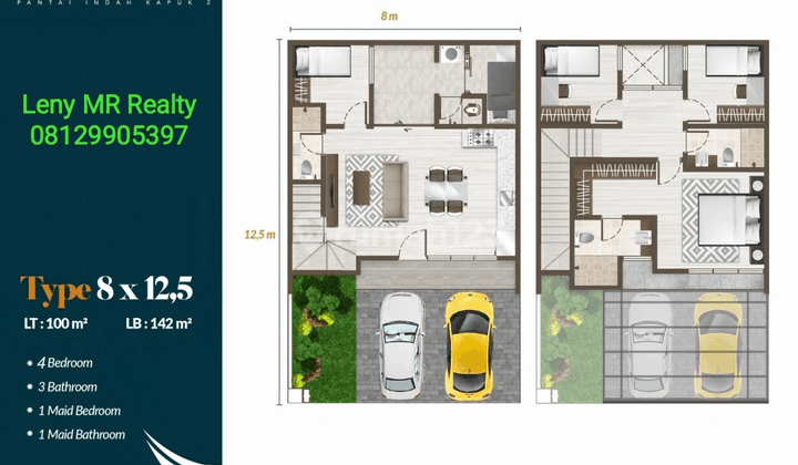 VILLA PASIR PUTIH 2 DI PANTAI INDAH KAPUK2, JAKARTA UTARA 1