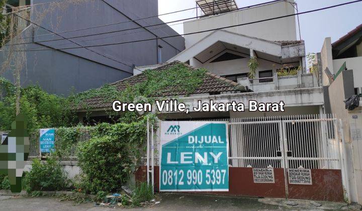 MURAH...RUMAH LAMA DI KOMPLEK GREEN VILLE, JAKARTA BARAT 1