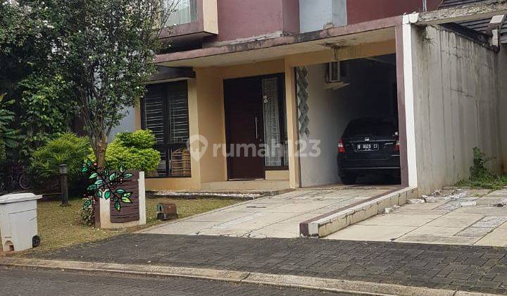 Dijual cepat rumah siap huni 180 hadap utara di foresta bsd city dekat mall aeon 1