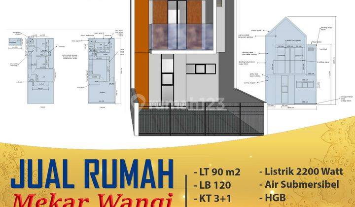 Rumah Baru Di Mekar Wangi LB 120 1