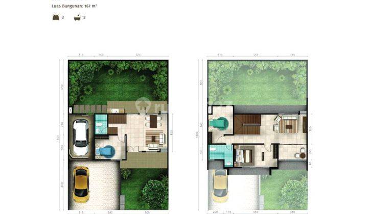 Rumah 2 Lantai Cluster Btari Summarecon 2