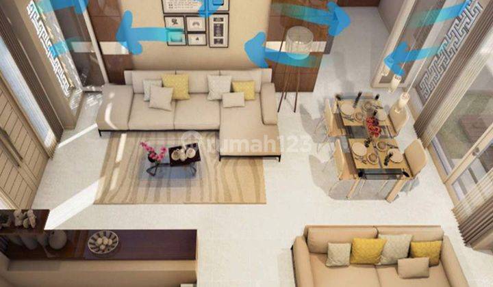 Rumah Summarecon, Cynthia Cluster Tipe Basic dengan 2 Kamar Tidur 2