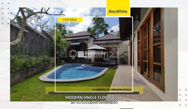 Modern Single Floor Villa In Toya Ning Ungasan 1