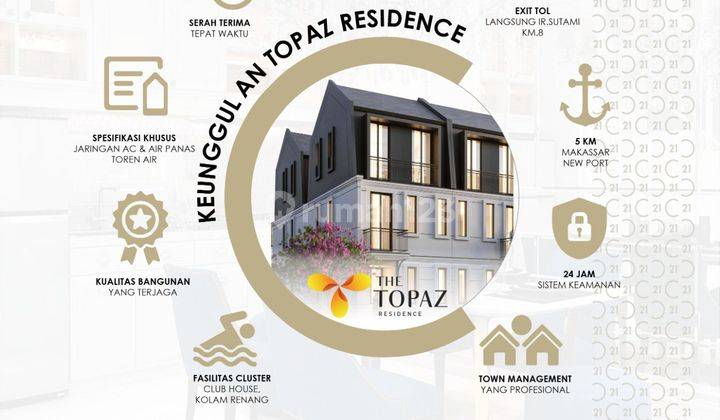 Rumah klasik topaz summarecon mutiara makassar 2