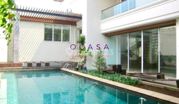 RUMAH MEGAH MEWAH POOL JL WIJAYA KEBAYORAN BARU 1