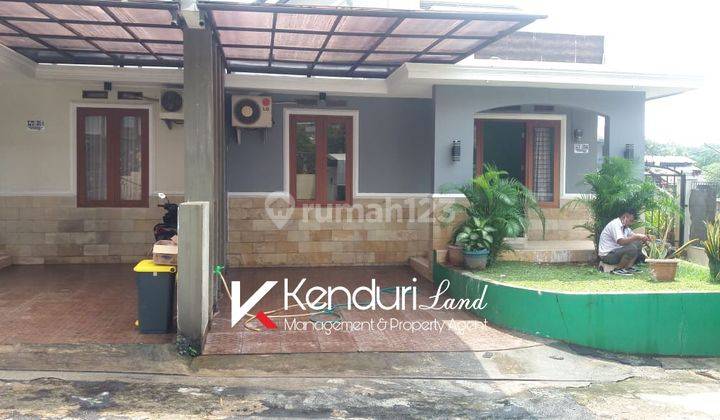 Dijual rumah 1lantai (Hook) didalam cluster dengan tanah luas dekat dengan ragunan 1